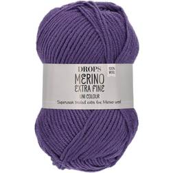 Drops Design Merino Extra Fine Uni Colour Royal Purple 105m