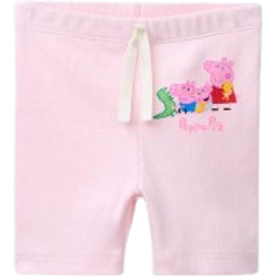 Zara Peppa Pig Ribbed Cycling Leggings - Pastel Pink (6061/508/621)