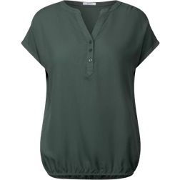 Cecil Short Sleeved Blouse - Green