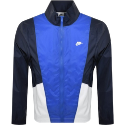 Nike Club Men's Woven Tracksuit - Obsidian/White/Game Royal/White
