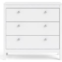Furniture To Go Madrid White Chest of Drawer 82.1x79.7cm