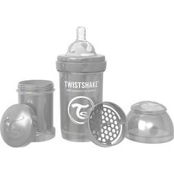Twistshake Anti-Kolik Nappflaska 180ml Pearl Grey
