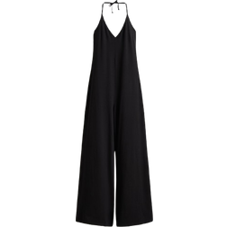 H&M Jumpsuit with Halter Neck - Black