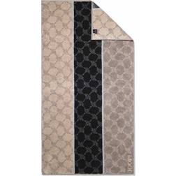 Joop! Cornflower Stripes Bath Towel Black, Brown (150x80cm)