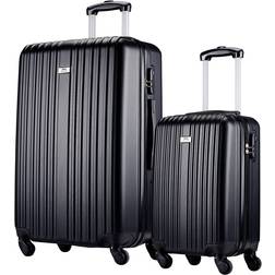 Slazenger Hard Shell Set of 2 - Black