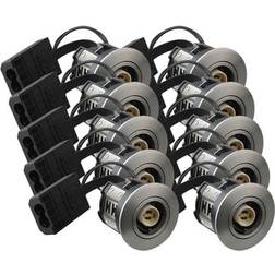 LEDlife Indbygningsspot Inno88 GU10 Børstet Alu IP44 230V Spotlight