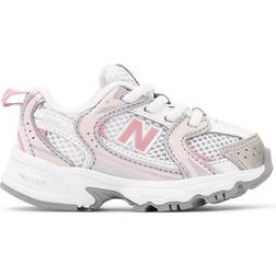 New Balance 530 Bungee Shoes - White/Pink