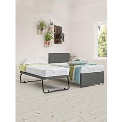 Airsprung Single Guest Pull-Out Anthracite Frame Bed