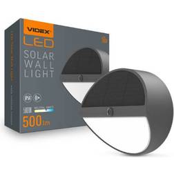 Videx Solcellelampe Med Sensor 500 Lm Vægarmatur