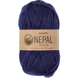 Drops Design Nepal Uni Colour Navy Blue 75m