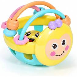 Shein Manhattan Ball Toy For Infants Grasping Toys Rattles And Teethers Baby Toys 6M+Baby's Favorite Gift (Random Accessory Color)