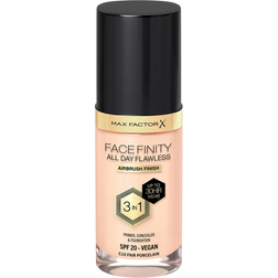 Max Factor Facefinity All Day Flawless 3 in 1 Foundation SPF20 C10 Fair Porcelain