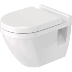 Duravit Starck 3 SET Wand-WC inkl. WC-Sitz mit Absenkautomatik, weiss
