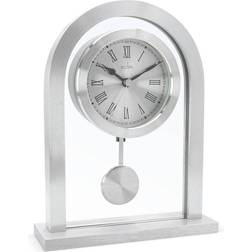 Acctim Bathgate Mantel Silver Table Clock 15cm