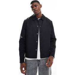 ASOS DESIGN Tunn Coach Jacka - Svart