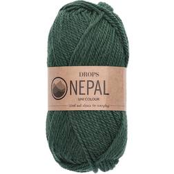 Drops Design Nepal Uni Colour Dark Ivy 75m
