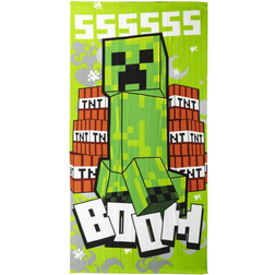 Minecraft Creeper Boom Guest Towel Green (140x70cm)
