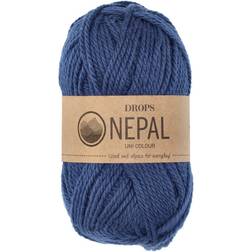 Drops Design Nepal Uni Colour Royal Blue 75m