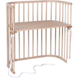Babybay Boxspring Bed Natural Untreated 54x96cm
