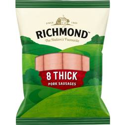Richmond Thick Pork Sausages 410g 8pcs 1pack