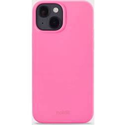 Holdit Silicone Phone Case for iPhone 13/14 Bright Pink