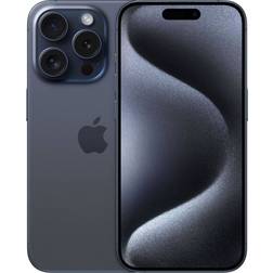Apple iPhone 15 Pro, 1TB Blue Titanium