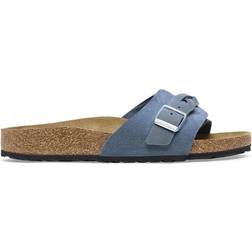 Birkenstock Oita Braided Suede Leather - Elemental Blue