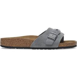 Birkenstock Oita Braided Suede Leather - Basalt Gray