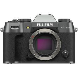 Fujifilm X-T50 Mirrorless Camera Body Charcoal Silver