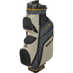 Wilson I-Lock Cart Bag 2025 Grey/Khaki/Orange