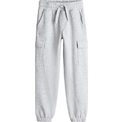 H&M Cargo Joggers - Light Grey Marl (1236476002)