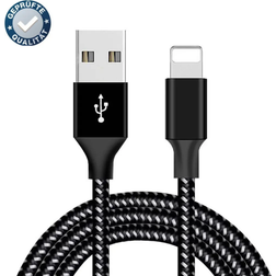 USB A - Lightning M-M 1m
