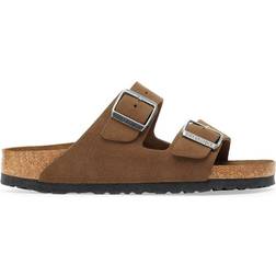 Birkenstock Arizona Soft Footbed Suede Leather - Dark Tea Tonal