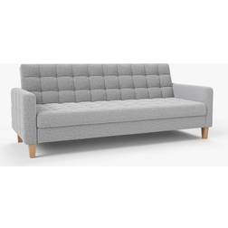Dunelm Harlow Grey Sofa 204cm 3 Seater