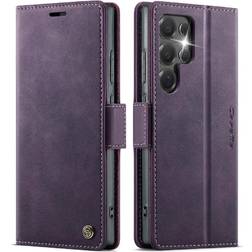 GANGXUN Retro Leather Wallet Case Samsung Galaxy S25 Ultra