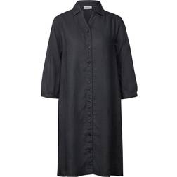 Cecil Blusenkleid Aus Leinen V-Ausschnitt V-Ausschnitt - Grau