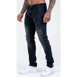 Voi Belmont Tapered Jeans - Black