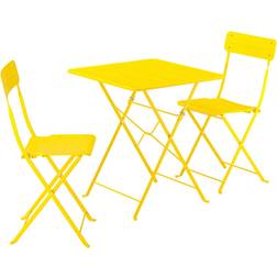 IKEA Sundsö Bord Och 2 Klappstolar 65x65 cm Matgrupp