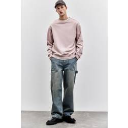 H&M Pink Loose Fit Sweatshirt - Men