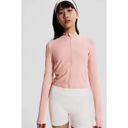 H&M Rosa Träningsjacka DryMove Seamless - Flicka