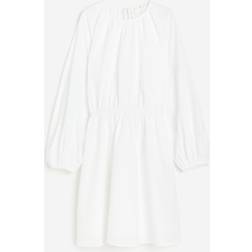 H&M Broderie Anglaise Dress - White