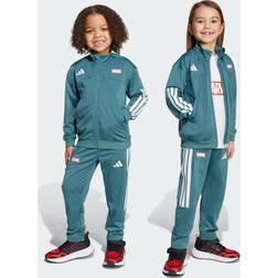adidas Træningsdragt Marvel Spider-Man - Smaragd Rød/Sort/Hvid