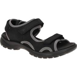 ecco Hike Sandal 3 Stripes Dame - Black