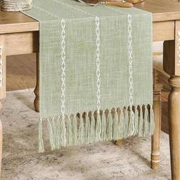 Shein Retro Country Style Bohemian Woven Table Runner Tablecloth
