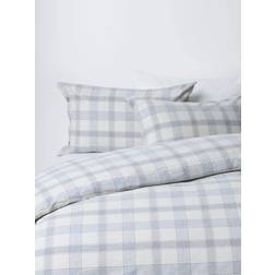 John Lewis Oslo Cotton Check Set Duvet Cover