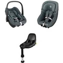 Maxi-Cosi Kit Pebble S Pearl FamilyFix S Base Graphite