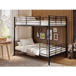 Flair Metayal Small Double Black Bunk Bed