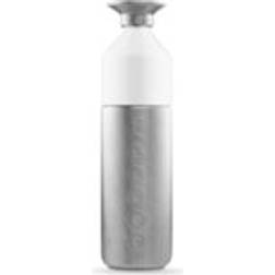 Dopper Steel Drikkeflaske 1100 ml Grå Hvid Drikkedunk