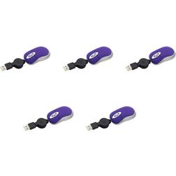 Tauoh Mini USB Wired Retractable Mouse 1600 DPI