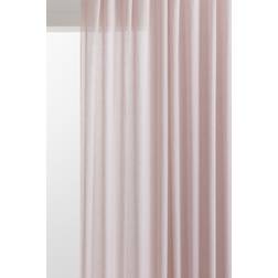 H&M 2 pack curtain rods Dusty pink 120x250cm